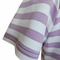 French-Terry-Streifen-T-Shirt