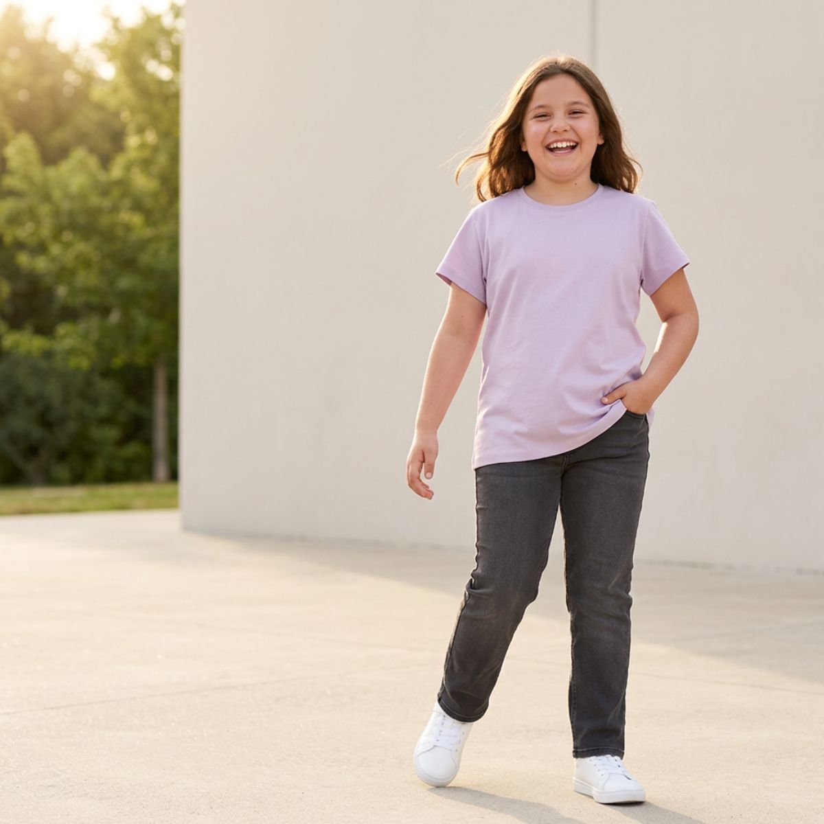 Basic-T-Shirt uni