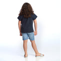 proud little cloud tshirt herzsprechblase hinten fuer mollige maedchen kleidergroesse 116 bis 158