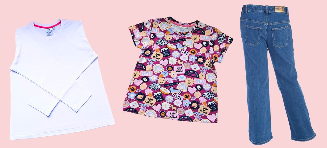 weite Kindermode bequeme Kinderbekleidung